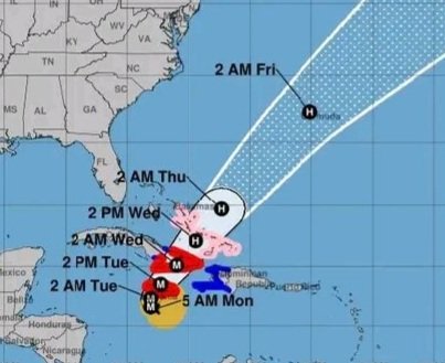 Preparados y alertas!
#HuracanMelissa