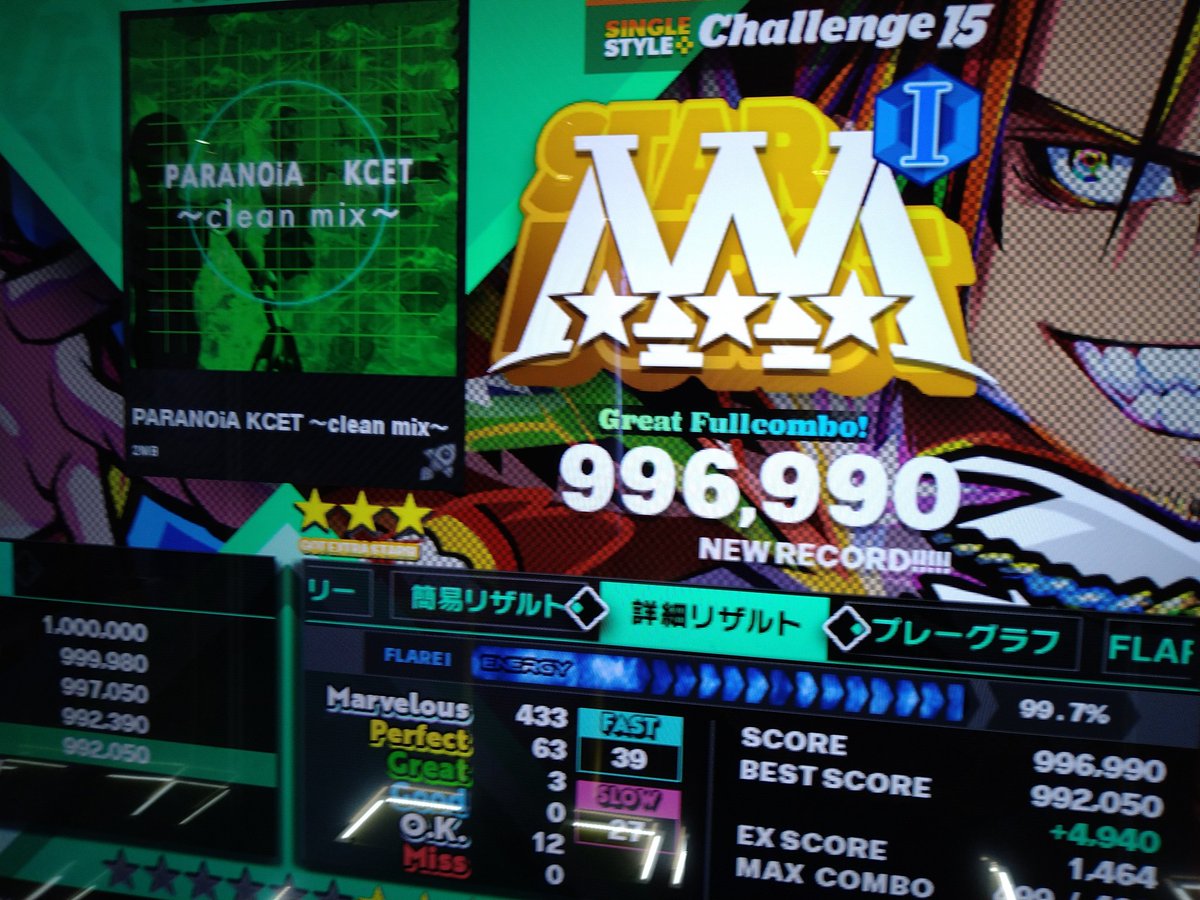 unagi55301's tweet image. うーーん、まだ少し呼吸苦しい。
#DDR_WORLD