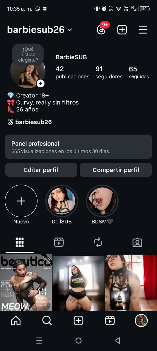 MissDani2704's tweet photo. Me ayudas a subir me cuenta de Instagram 😃💕🙏 https://t.co/I9zp6TWOyH