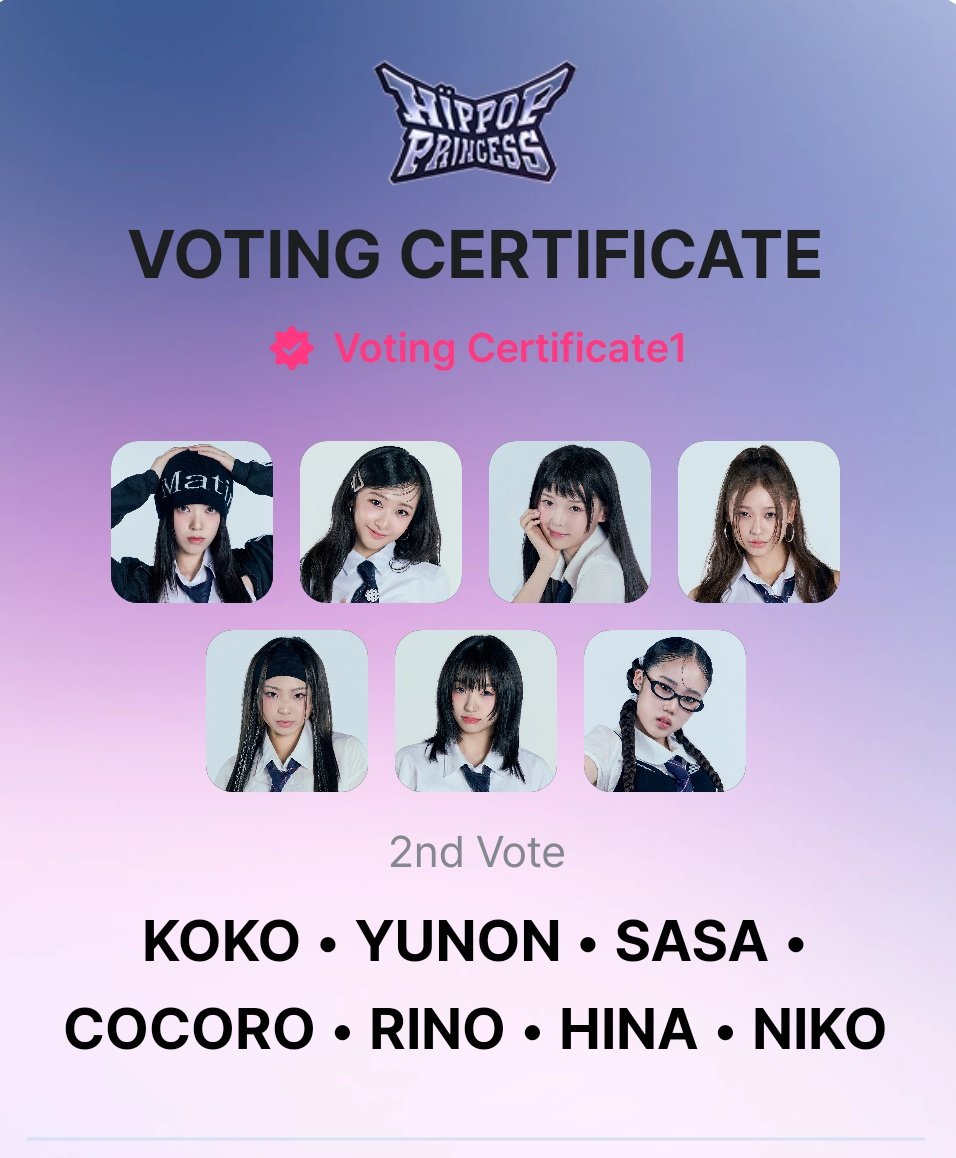 chaechaetti's tweet image. None of the Korean girls called my attention they are good but like the japanese girls are naturals.Koko Yunon and Sasa are my favs
 #HIPPOPPrincess #2ndVote #MnetPlus