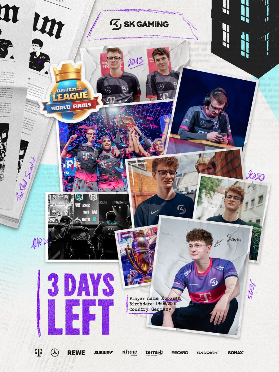 SAM. IS. BACK!

After 5 years, <a href="/xopxsam_/">Sam</a> marks his reappearance at the Clash Royale World Finals... THIS FRIDAY ALREADY 🤩
