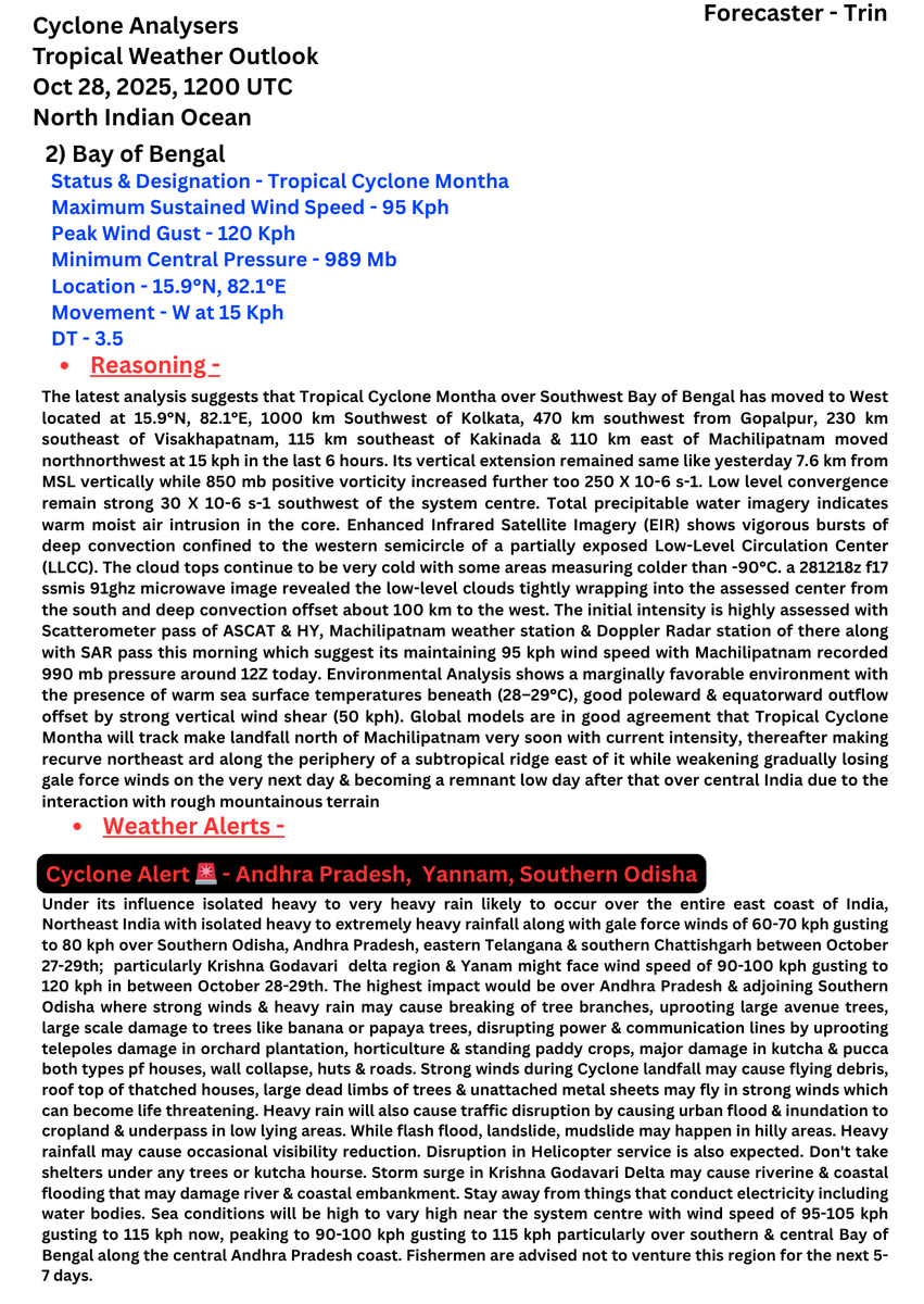 CycloneAnalyser's tweet photo. #TWO
Twin system affecting both sides of #India with isolated very heavy to extremely heavy rainfall. #Depression #AS03 over #ArabianSea causing unseasonal extreme rainfall over #Gujarat,#Rajasthan,#Maharastra & #MadhyaPradesh & its expected to move more closer to Gujarat in👇👇 https://t.co/VOanbWQTVz