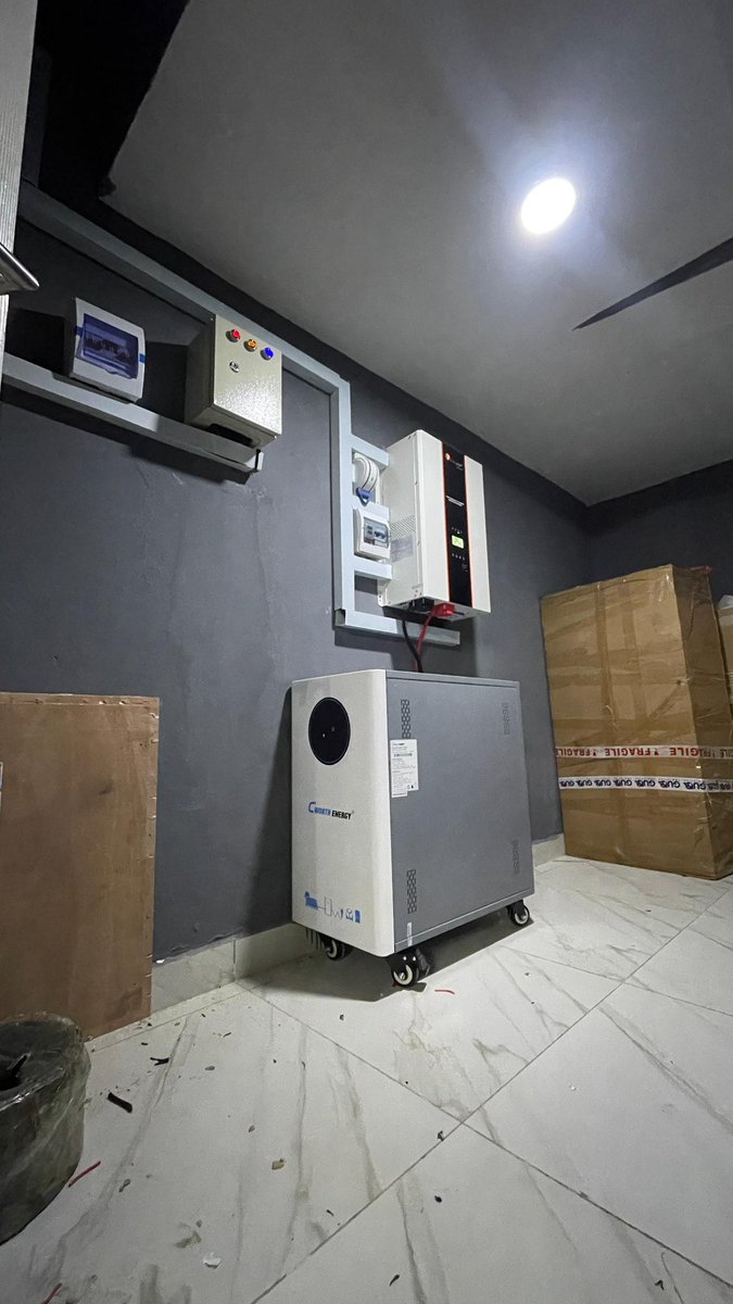 EasyPowerHub's tweet image. 10KVA 15KWH LITHIUM BATTERY INVERTER SYSTEM INSTALLATION (WITHOUT SOLAR PANELS) @ OCHACHO HOMES IDU, Abuja
SEND US A DM
(+234) 8085053131