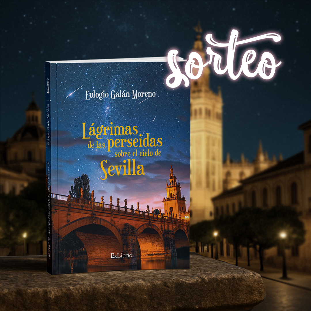 ExLibric's tweet image. ✨ ¿Crees en los amores que brillan solo un instante pero iluminan toda una vida?

Sorteamos Lágrimas de las perseidas sobre el cielo de Sevilla, una historia de amor imposible en los convulsos años treinta 📚

- ¡Síguenos!
- Da ❤️y 🔃 a esta publicación.
- Deja un comentario…