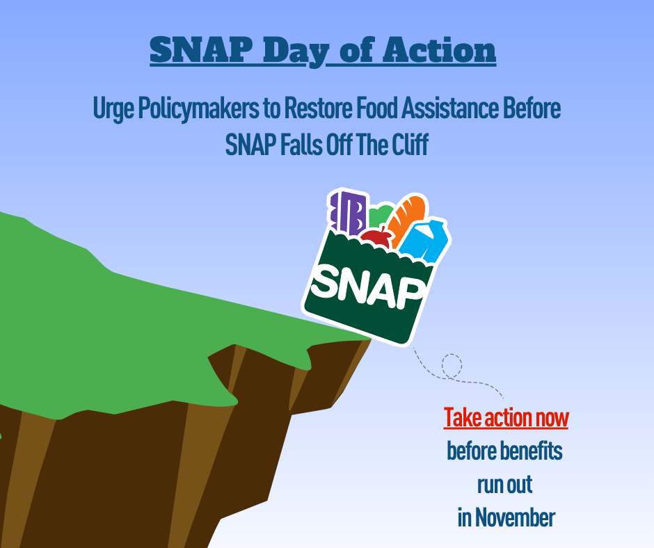 PIFCoalition's tweet image. Today is the #SNAPDayOfAction with @MAZONusa, &amp;amp; the time to act is now. 42 million Americans are at risk of losing SNAP benefits on Nov 1st. USDA has a contingency fund but hasn&apos;t released it. Contact your Members of Congress today: mazon.org/policy_actions…