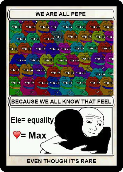 If anyone wants this Rare Pepe, I have to let it go for food and rent today, thanks for considering!  If not, no worries, 
whatever offer is currently there will work too, G_D is Good and all works out More Than Money

 Been unable to hold a job or be hired for longevity for