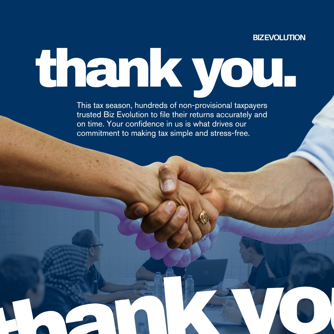 BizEvolutionSA's tweet image. Hundreds of individuals trusted Biz Evolution with their tax returns this season! 🙌

Thank you for choosing us to keep you compliant and stress-free. 💼💙

#BizEvolution #TaxSeason #ClientAppreciation #gregoryportersa #MasterEveryShot #nedbankforyou #MSFCMatchDayVibes #LoveFNB