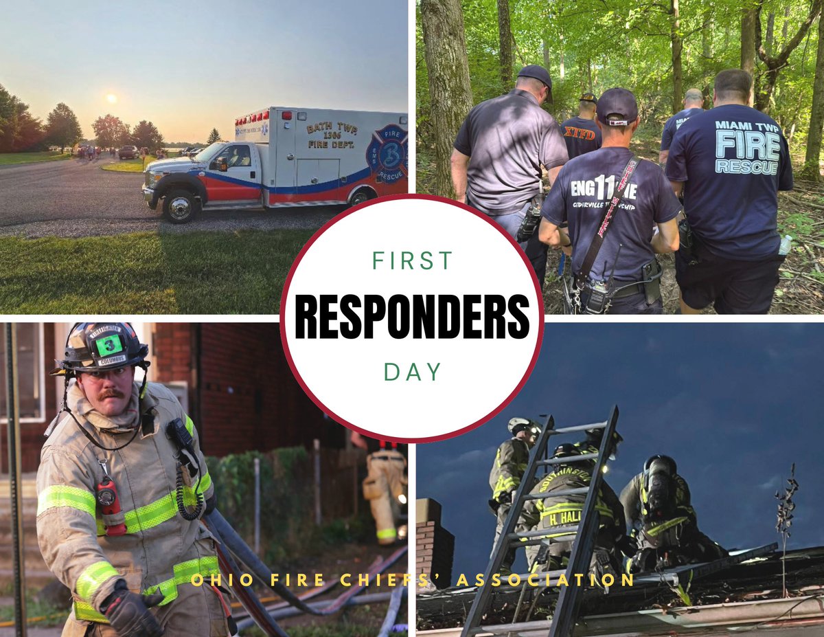 It's National #firstrespondersday! Thank you to the women and men who keep us safe every day!