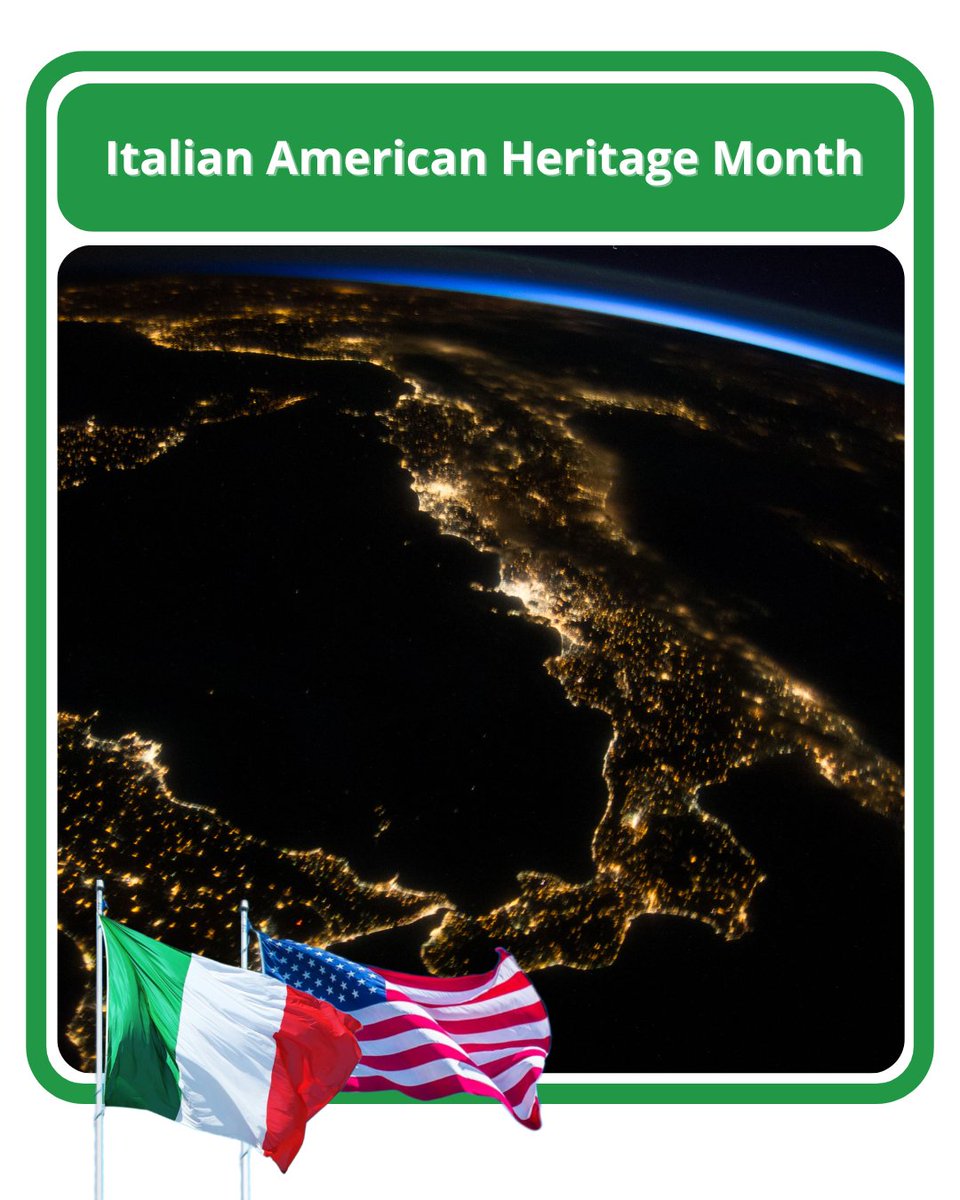 Did you know? 🇮🇹🇺🇸Italian American Heritage Month edition:
· Italy is one of the world’s leading players in aerospace - over $18 billion industry
· +230k highly skilled employees, 200 companies
· Italy has the complete space supply chain
· Italy is a strategic US partner