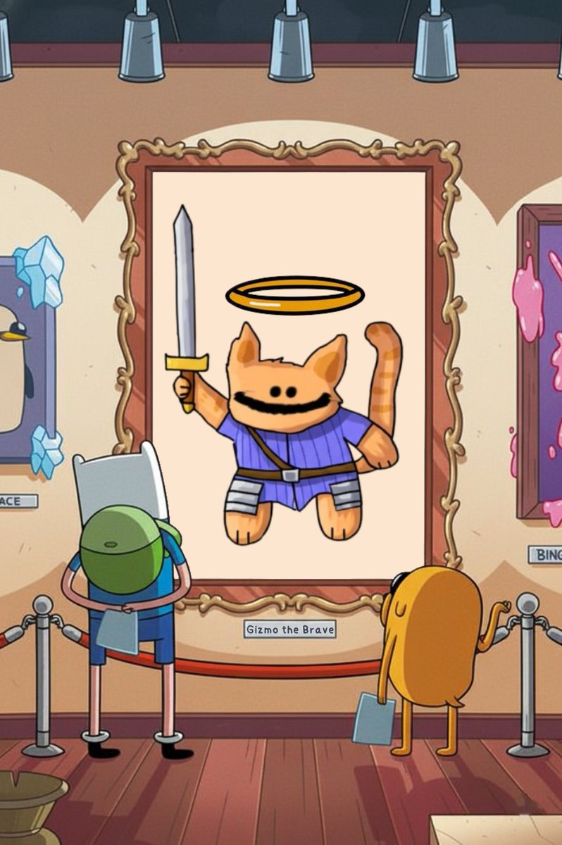 Inspiration for the real heroes. ✨
Gizmo the Brave.
🖼️😼🖼️
$GIZMO