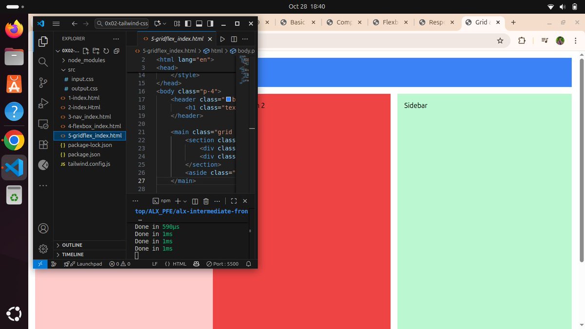 PiusProgrammer's tweet image. I never imagined I could style my document using Tailwind CSS! My first day styling using TailwindCSS👨💻 #TailwindCSS #Coding #SelfStudying