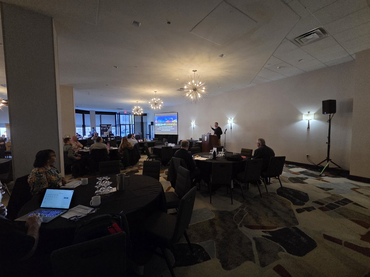 SESHAtweets's tweet photo. We are off and running at SESHA's 2025 Albany mini-conference! https://t.co/Rxtcl8y39s
