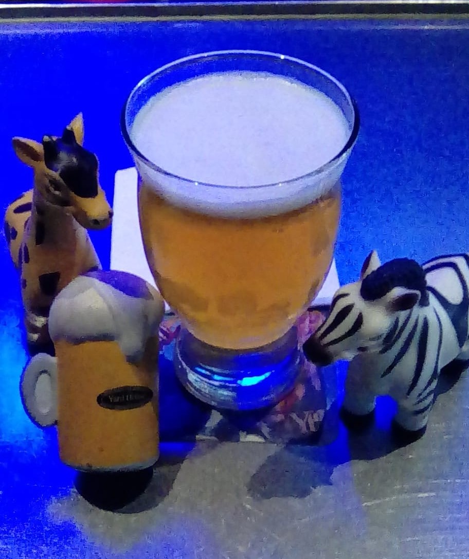 Yesterday's Other Beer - Delerium Fest?  A mixture of "Delerium Tremens" and the Weihenstefaner Festbier. At the <a href="/YardHouse/">Yard House</a>