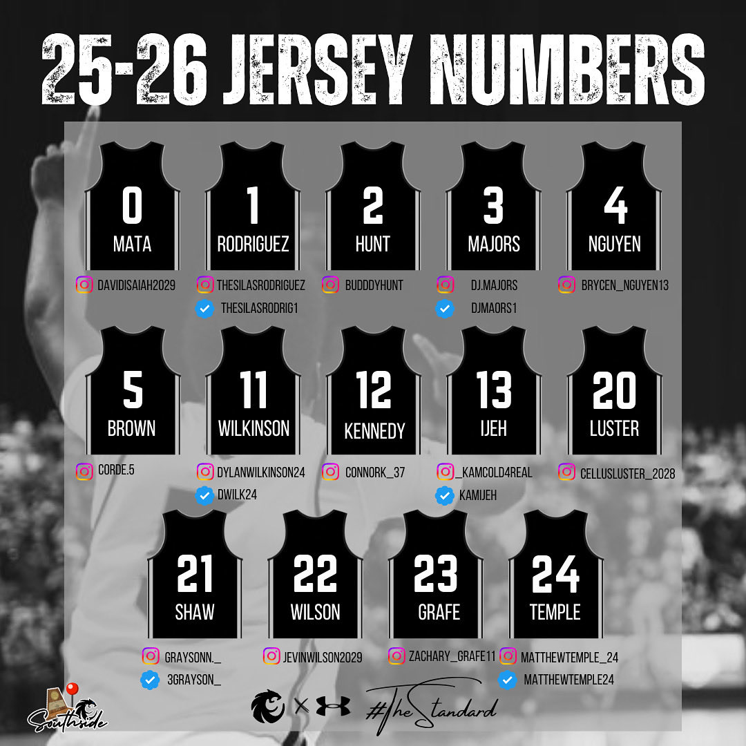 𝐎𝐟𝐟𝐢𝐜𝐢𝐚𝐥 #️⃣ ‘𝐬
𝟸𝟶𝟸𝟻-𝟸𝟼 𝙴𝚍𝚒𝚝𝚒𝚘𝚗

#TheStandard | #Southside