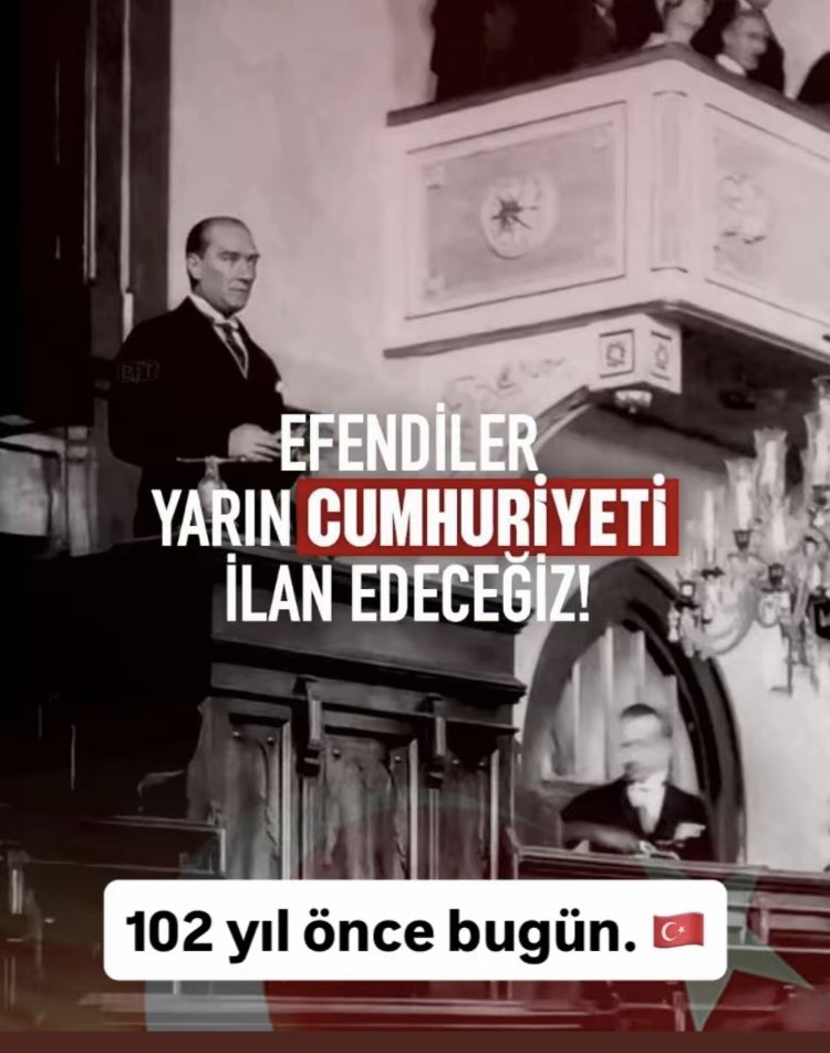 plane39064's tweet photo. "Sen sadece bir lider değil,milletin yeniden doğuşusun.Her adımda,her bayrakta,her nefeste izini taşıyoruz Atam.Senin yolunda yürüdükçe bu millet asla yenilmeyecek"
🇹🇷🇹🇷🇹🇷🇹🇷🇹🇷🇹🇷🇹🇷🇹🇷🇹🇷🇹🇷
Unutmadık,Unutmayacağız,Unutturmayacağız!
#29Ekim https://t.co/oEGLSZpYtA