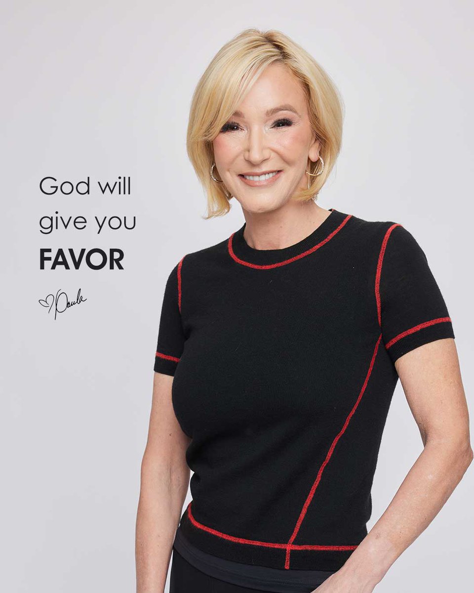 Paula_White's tweet image. GOD WILL GIVE YOU FAVOR... He will put you at the right place on the right day to meet the right person! #favor