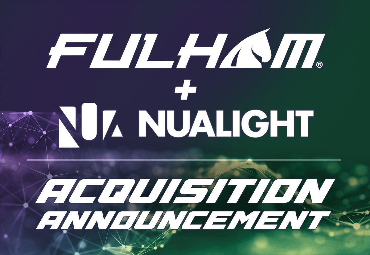 Fulham is proud to announce acquisition of Nualight, a leading European high-performance refrigeration lighting specialist. This  expands Fulham's global reach, accelerates innovation, enhances customer solutions and extends our footprint across N America, Europe &amp; Asia #nualight