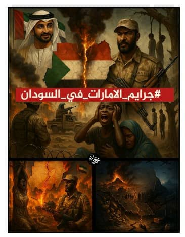 كل دم يُسفك له ممول واضح: الإمارات
المال الذي يرسلونه يغذي المرتزقة ويضاعف حجم الخراب، المدنيون يدفعون الثمن بلا حماية أو عدالة ،التاريخ لن يغفل هذه الجرائم !!
#جرايم_الامارات_في_السودان
