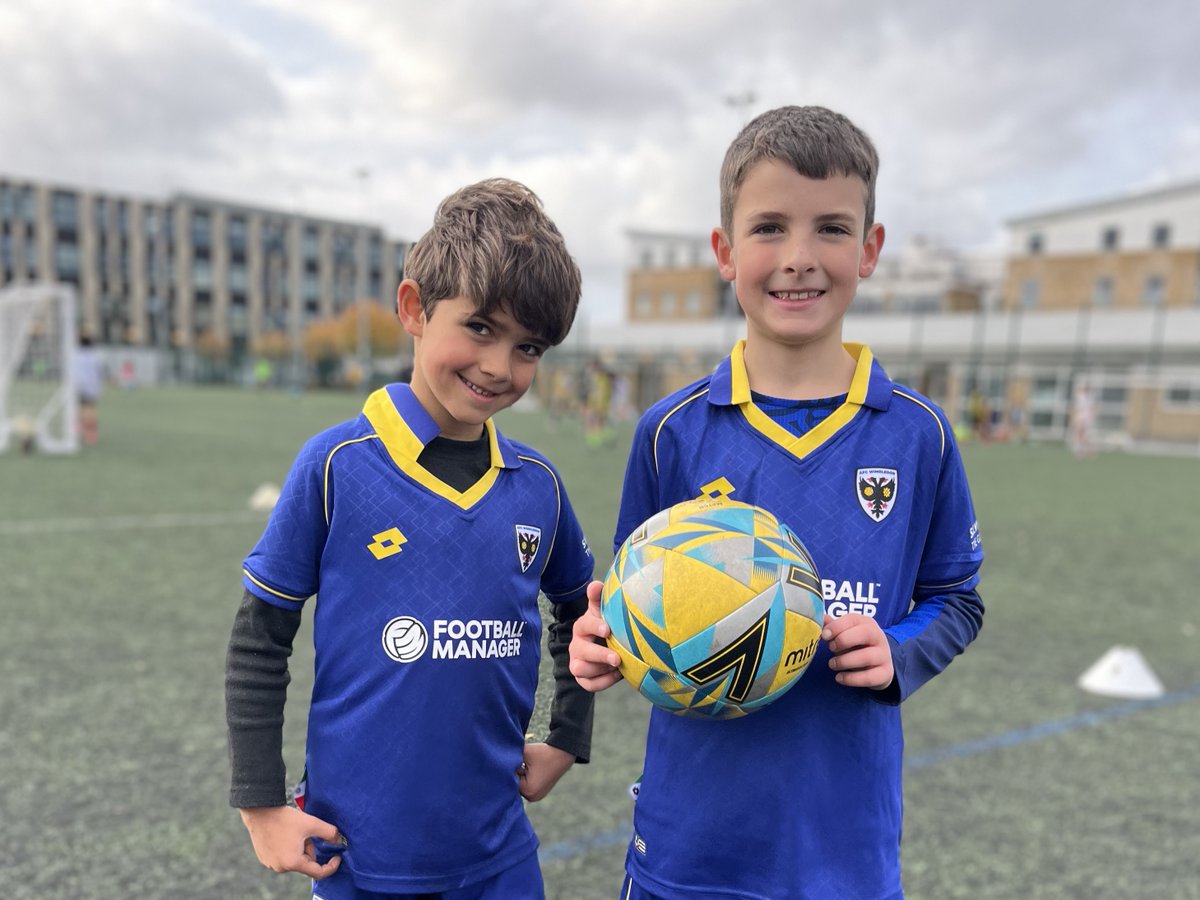 Wondering how to spend your half-term break?

Join <a href="/AFCW_Foundation/">AFC Wimbledon Foundation</a> this school holiday...

💥 Skills • Games • Confidence Building
🌟 Ages 6–16 | Top coaches
👀 A few team players might drop by...

Book now: tinyurl.com/37mwdpyx

#AFCW 🔵🟡