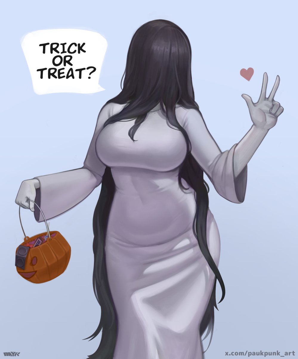 You see her on the threshold. Your actions?