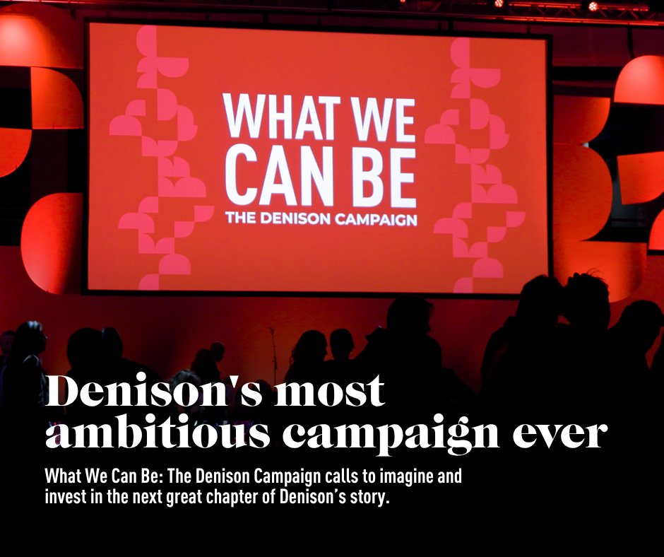 Denison University tweet media