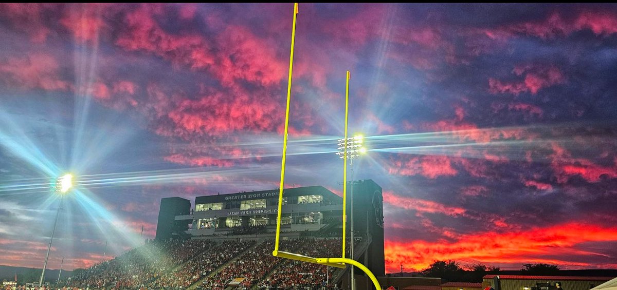 St George Saturday night.