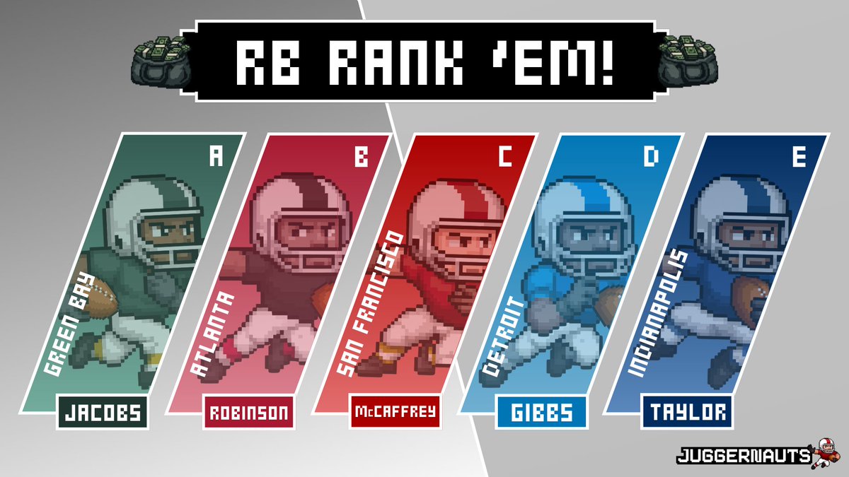 0xJuggernauts's tweet image. We are doing a things a bit different for our weekly #giveaway contest for Week 9 of the #NFL #FantasyFootball season.

Introducing Juggernauts RANK &apos;EM!

It&apos;s completely FREE, easy, and comes with a $50 USDC Prize - no strings attached!

Rules:
1. Follow us @0xJuggernauts. 
2.…