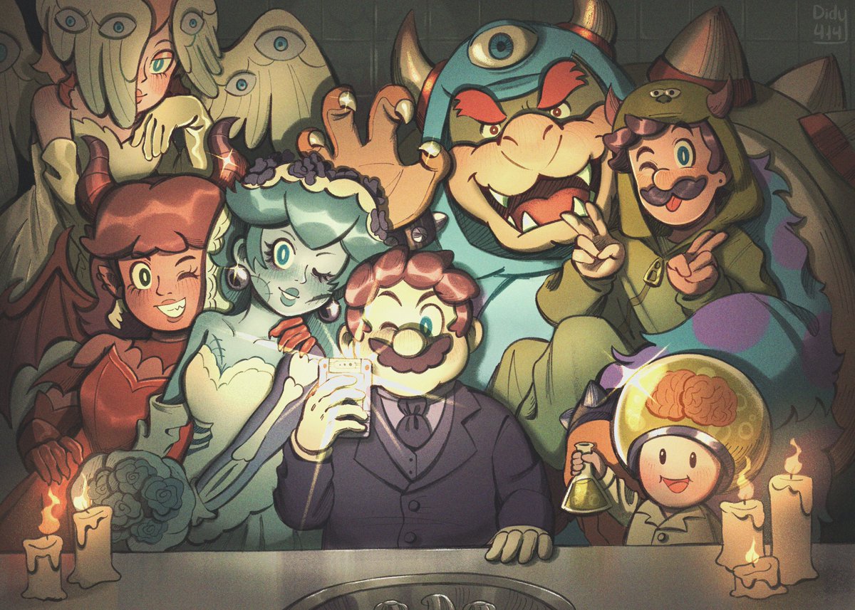 halloween gang 🎃
#supermario