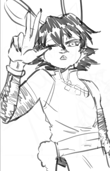 epocoru's tweet image. a bunny guy sketch

#wip #furryart #furry