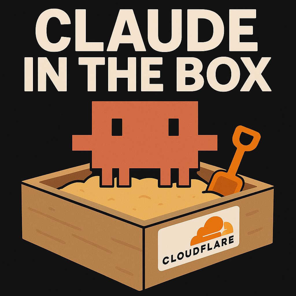 craigsdennis's tweet image. It is a bonkers time to be a builder!

You can now host an @AnthropicAI Agent in a @CloudflareDev Sandbox and make use of all of the built-in tools and skills that are available to you.

Links to a new docs tutorial and tutorial video are in the thread