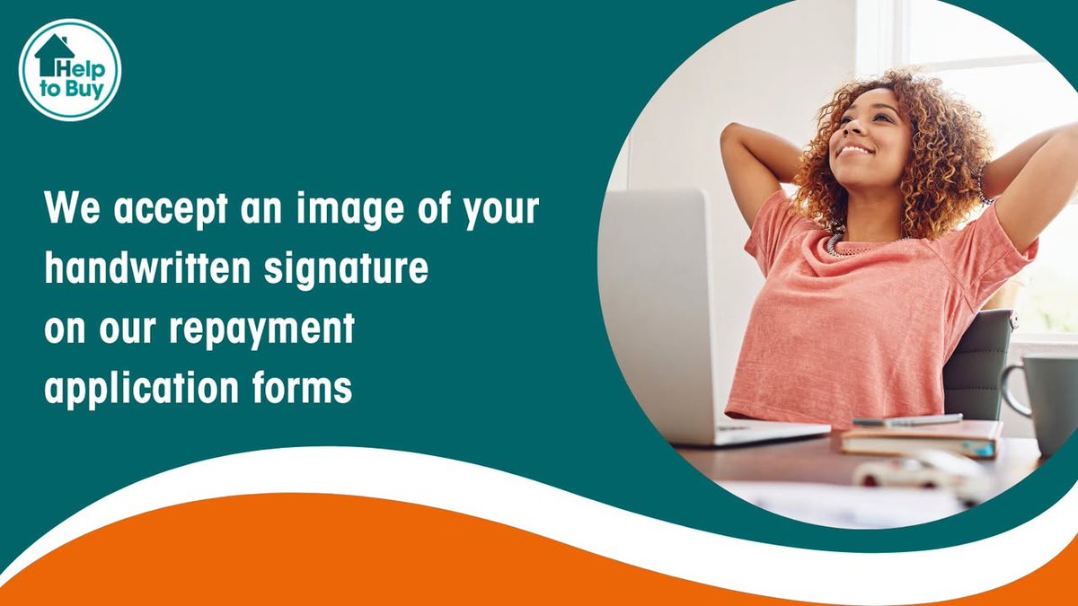 We accept an image of your handwritten signature on our Help to Buy: Equity Loan repayment application form. We won’t accept any electronic or software generated signatures. 

For more guidance on repaying the equity loan, please visit: 
gov.uk/government/pub…