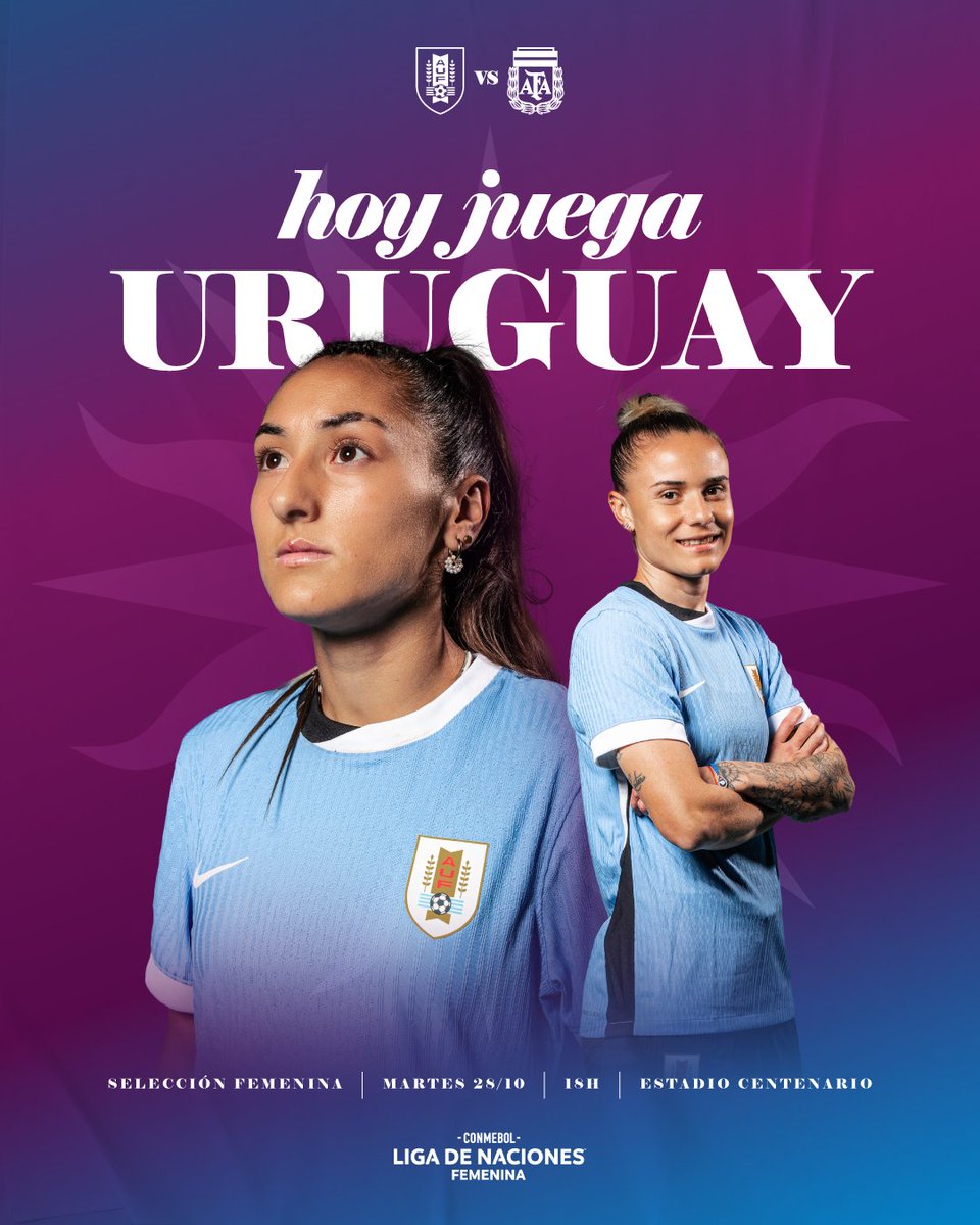 🇺🇾 𝗝𝗨𝗘𝗚𝗔 𝗨𝗥𝗨𝗚𝗨𝗔𝗬  

Por primera vez en la historia, 𝐿𝑎 𝐶𝑒𝑙𝑒𝑠𝑡𝑒 jugará un partido oficial en casa, y será frente a Argentina por la Liga de Naciones. 

🕒 18h
🏟 Estadio Centenario 
📺 Miralo gratis por AUF.TV
🎫 AUFtickets.uy