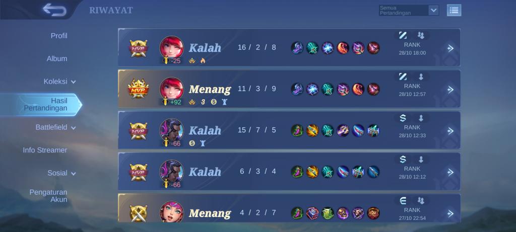 Player solo dpt nya anomali trs 🤬