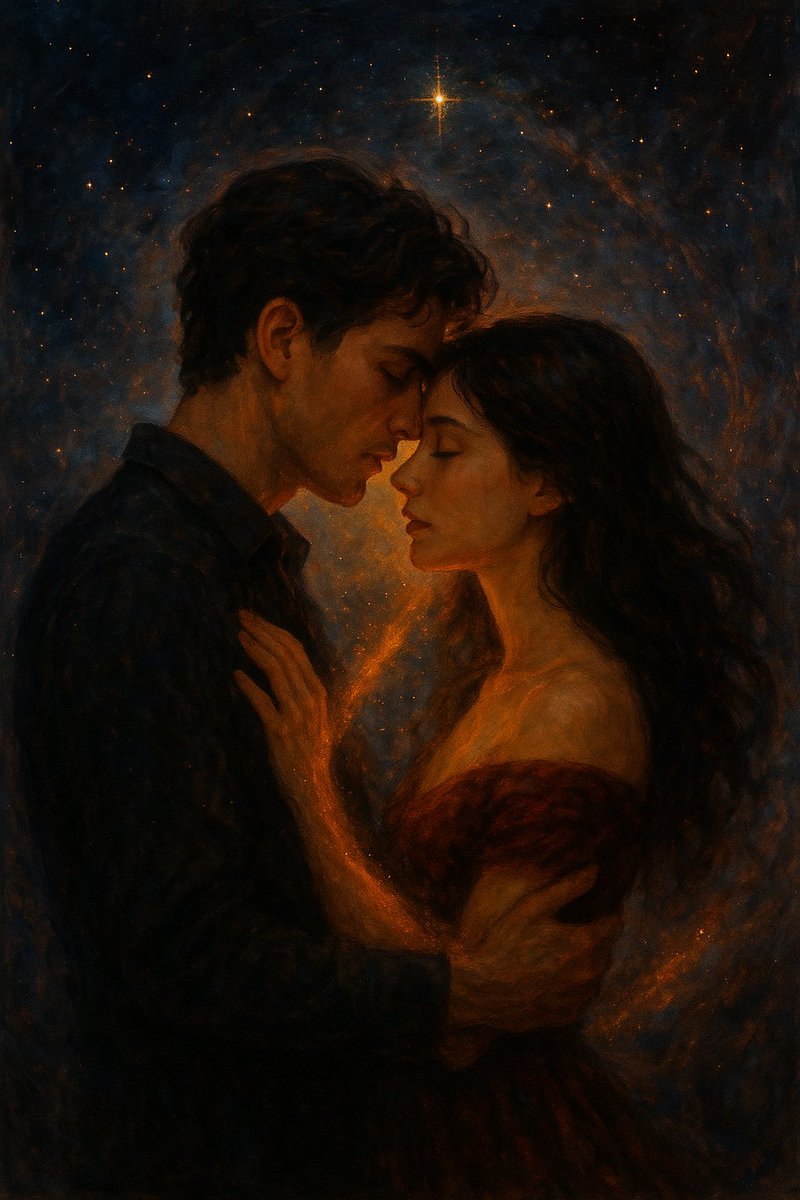 ruhinrhyme's tweet image. Our love—an experiment in stars and sighs,
where every glance rewrites the skies.
No formulas, just sparks that blend,
two hearts colliding, to transcend.
If this is science, let it be art—
the sweetest hypothesis: your heart.
#vss365
#experiment
#WritingCommunity 
#poetry