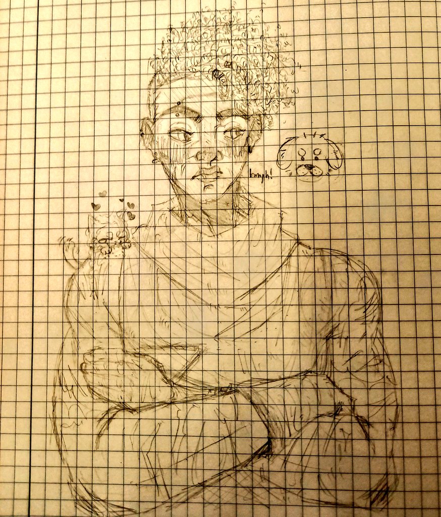 Quick grumpy ekko doodle in class cuz who gaf about English