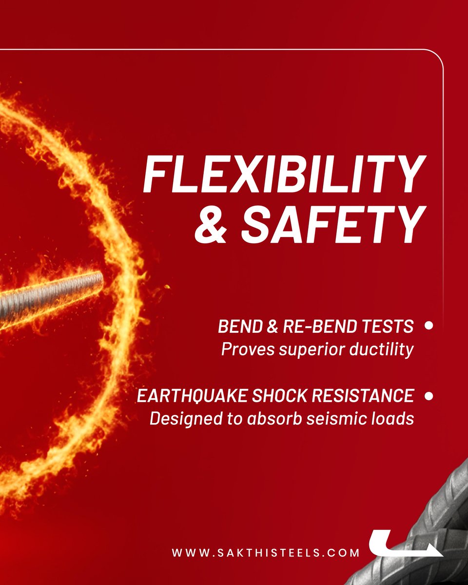 SriDurgaTmt's tweet image. Sri Durga TMT Fe550UD stands apart with strength tested, durability proven, and safety certified.

#Sridurgatmt #Fe550UDtmt #TrustedSteel #tmtbars #Construction #tmtsteel #MadeInIndia #Rods #Rebars #steel #strongsteel #buildingmaterials #tmt #tmtdealers #tmtdistributors