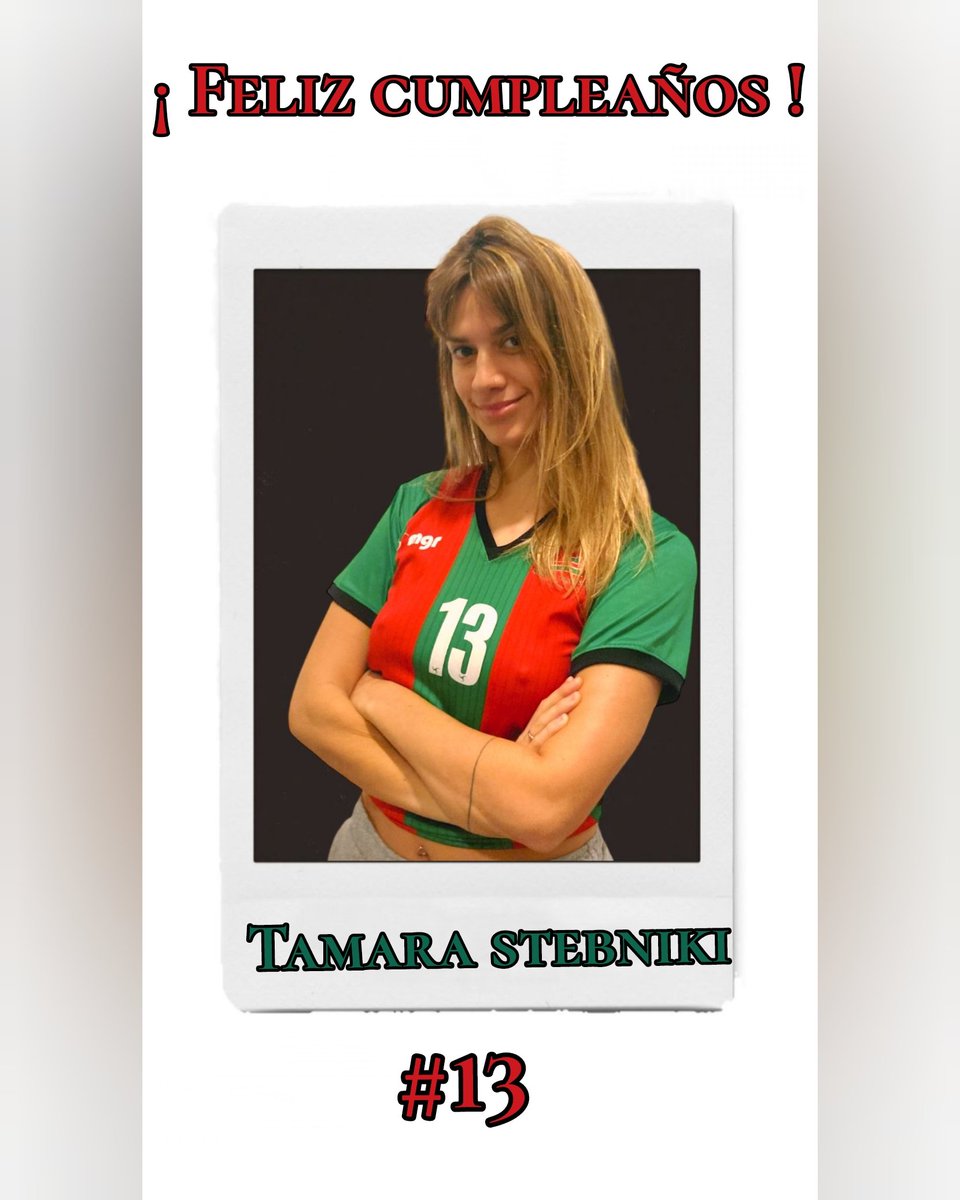 Hoy cumple ella @tamistebniki y le queremos desear un muy feliz cumpleaños.
Te queremos Tami! ❤️💚