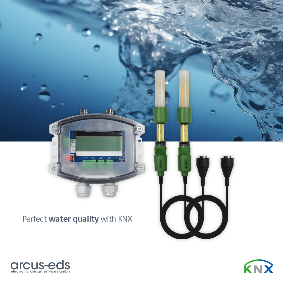 FuturasmusGroup's tweet image. 🔵 New at Futurasmus: SK80-WAQ-MES
KNX sensor for pH, ORP &amp;amp; temperature – ideal for pools and wellness.

✅ Automatic dosing system control
✅ Display &amp;amp; calibration on the device
✅ Direct KNX integration

#KNX #SmartBuildings #PoolAutomation #Futurasmus #arcus