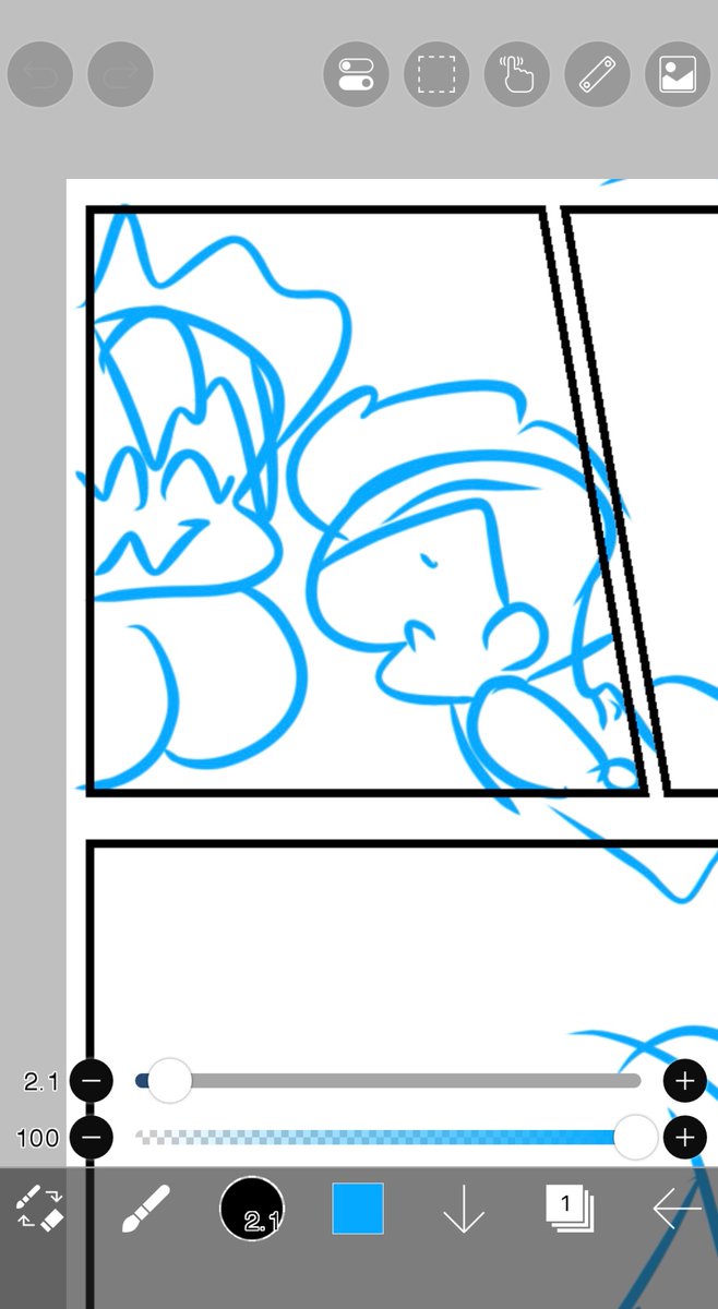 下描きのｱﾆﾁ、いくらなんでも乳デカすぎるやろ(線画はちゃんとサイズダウンさせます多分きっと)