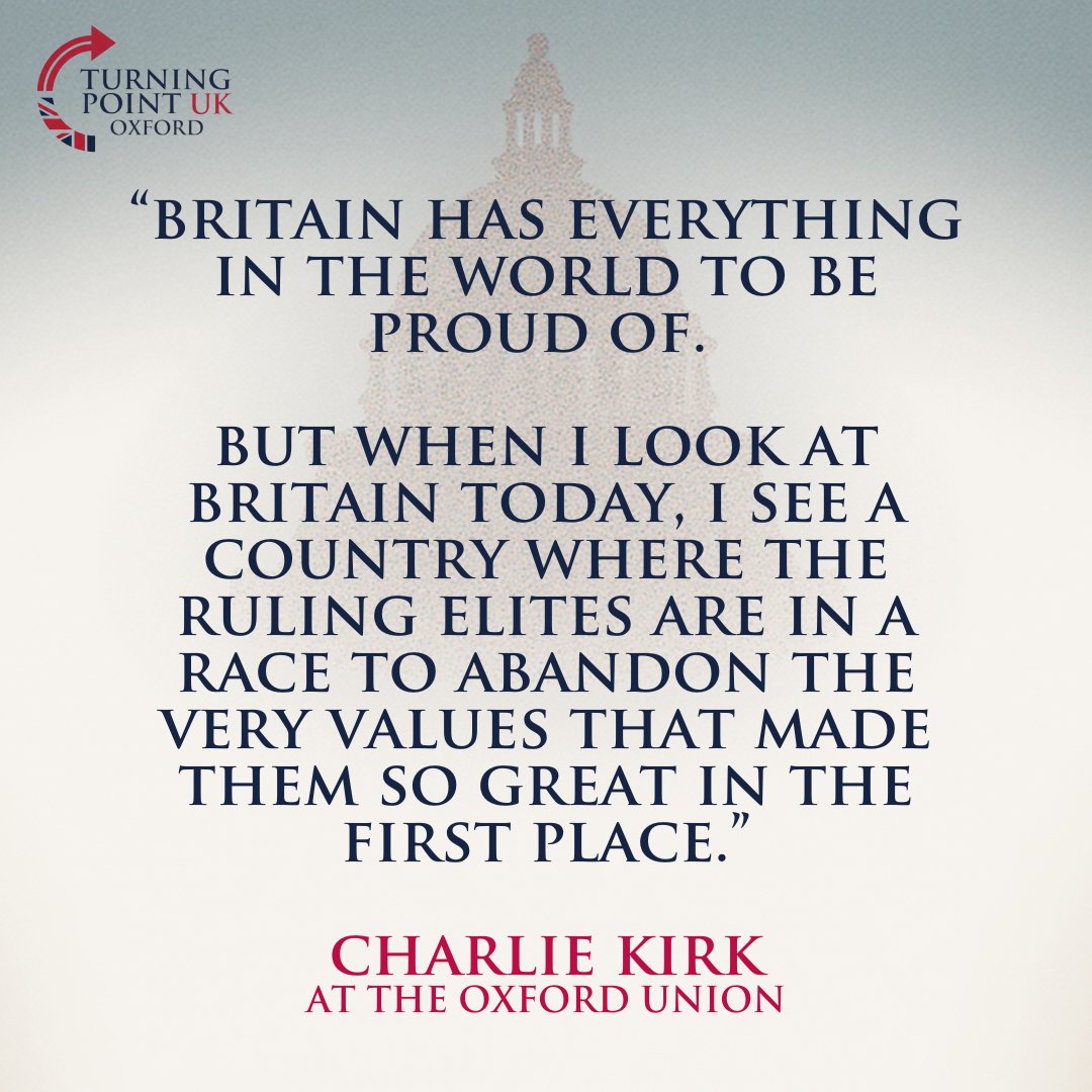 Turning Point Oxford tweet media