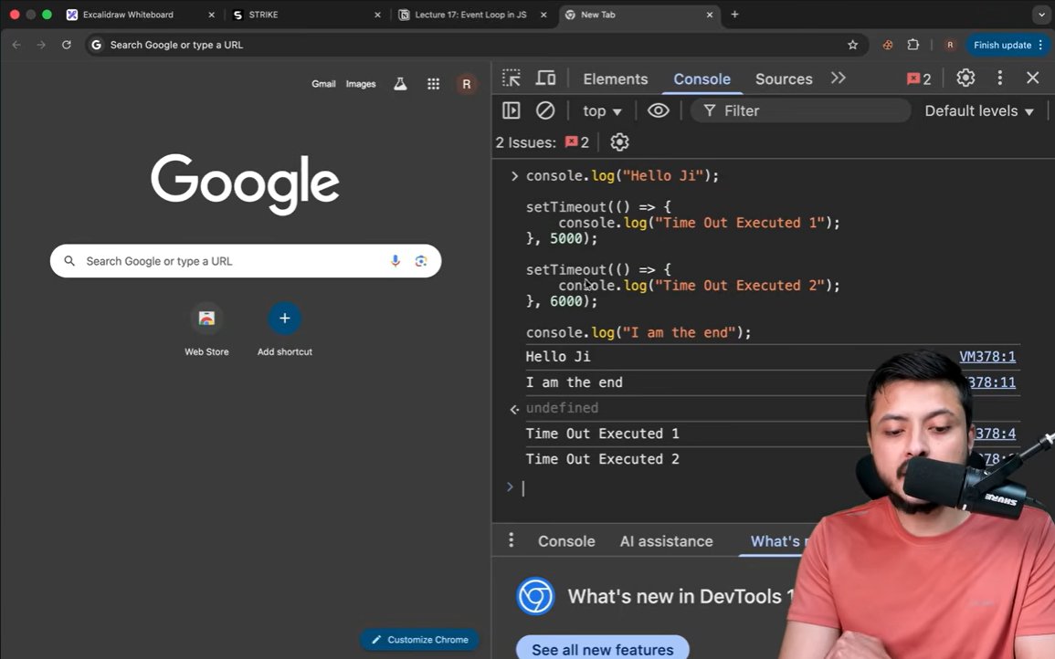 pa_abhaysinh's tweet image. 🚀 Day 32 Done!
Explored JS Event Loop 🔁

Understood how JavaScript stays single-threaded yet handles async tasks like a pro ⚡

Feeling more confident with Promises &amp;amp; async/await!
#100DaysOfCode #JavaScript #WebDev #CoderArmy #DefenceBatch #Consistency