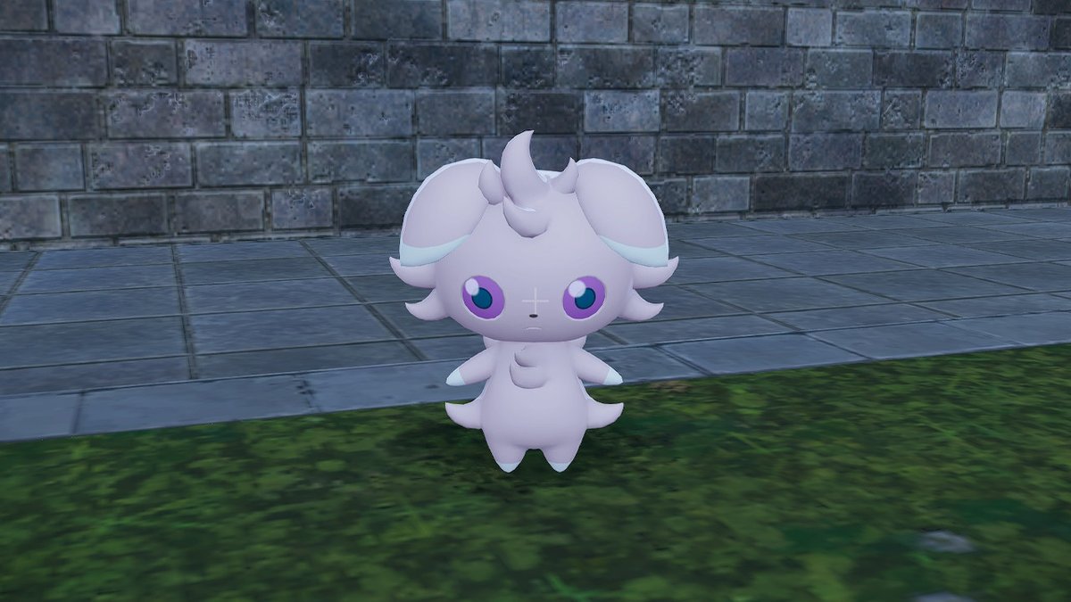 Found this lil gal knockin about yesterday, I named her Esther 🌸 #legendsZA #PokemonZA