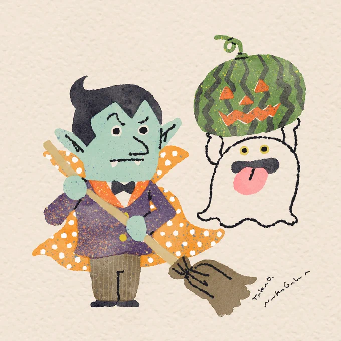 「おそうじドラキュラ」 #ハロウィンにむけて