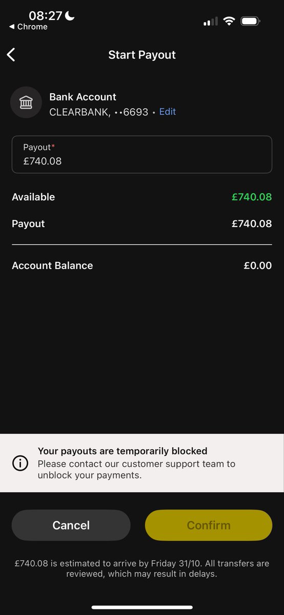 I've been experimenting with selling on <a href="/Whatnot/">Whatnot</a> for the last couple of weeks and have to say I've enjoyed the platform but the seller support is abysmal!

Payouts blocked with no explanation &amp; just standard email template replies. 

Anyone got any ideas how to speak to a human?