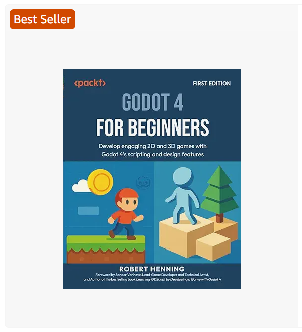 DevGodot's tweet image. It&apos;s official, my book is a Best Seller and it&apos;s on sale - get your copy now!a.co/d/0NVMJqr