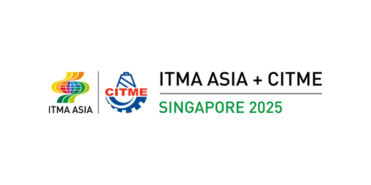 techtextoday's tweet image. Global textile machinery leaders gather at ITMA ASIA + CITME Singapore 2025 to showcase cutting-edge technologies driving sustainability and innovation.  

Read More: technicaltextiles.in/global-textile…

#ITMAAsiaCITME #TextileInnovation #SustainableTextiles #TextileMachinery #SingaporeExpo