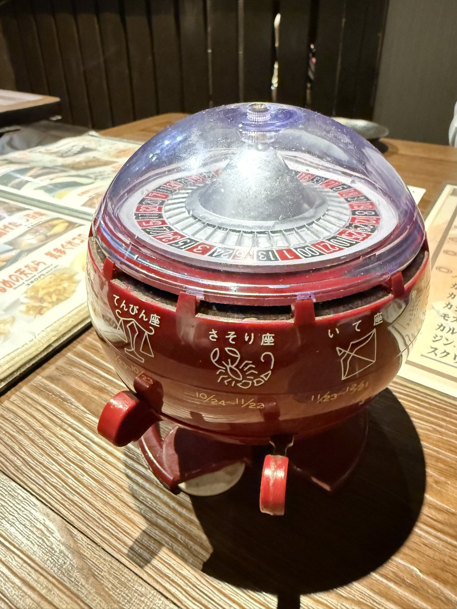 kan_ru2's tweet photo. レトロなおみくじがあった居酒屋🏮 https://t.co/DOy5VsaPQE