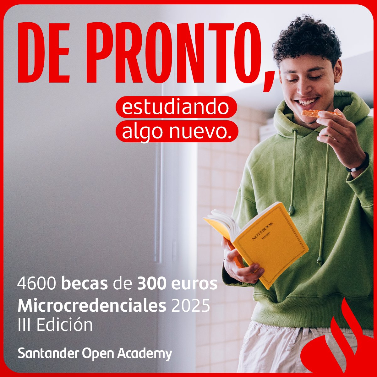 unican's tweet photo. ‼️Programa #Microdenciales
➡️1⃣3⃣ opciones
Solicita tu ayuda en Santander Open Academy:
https://t.co/kx1VBfjj9d
📆 Tienes hasta el 4 de noviembre
Proceso de preinscripción en #UC como se explica en:
https://t.co/qVcTTSStql
No lo pienses más, ¡inscríbete antes de que sea tarde! https://t.co/YyMsfhOOSz
