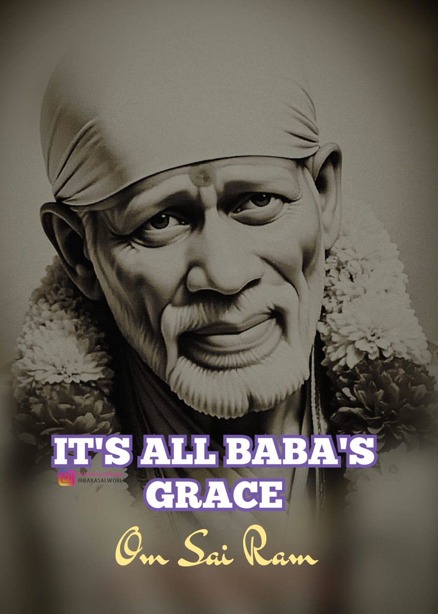 : Please Follow us for Daily Darshan..
Jai Sai Ram ji
#sairaj
#saiworlddevotees #Babasaiworld
#shirdisaibaba #saibabablessings #omsairam #saibabalivedarshan