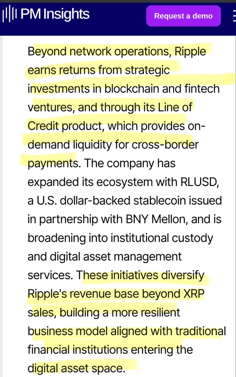 SMQKE (@smqkedqg) on Twitter photo ‼️ RIPPLE GENERATES REVENUE WITHOUT DEPENDING ON XRP SALES‼️
“Ripple generates revenue through XRP-related activities, enterprise software licensing, and transaction fees from its global RippleNet infrastructure.”✅
“RippleNet participants pay usage-based fees tied to ‼️ RIPPLE GENERATES REVENUE WITHOUT DEPENDING ON XRP SALES‼️
“Ripple generates revenue through XRP-related activities, enterprise software licensing, and transaction fees from its global RippleNet infrastructure.”✅
“RippleNet participants pay usage-based fees tied to